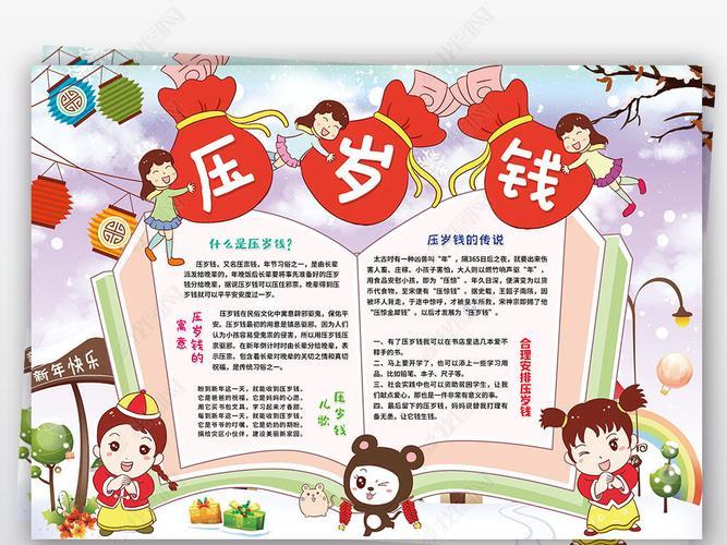 理财的小报(理财小报怎么画)